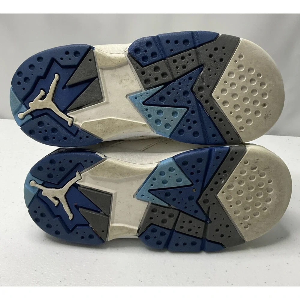 Nike Air Jordan 7 VII Retro Flint French Blue 304772-107 TD Sz 9C Baby TD 2014